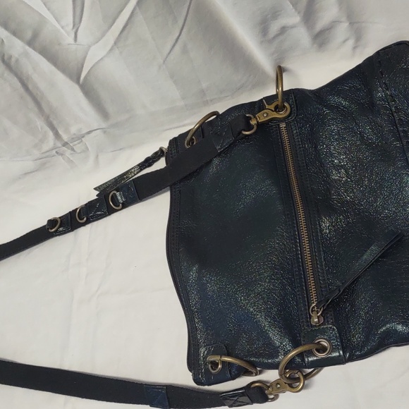 The Sak Happy and Free Festival Genuine Leather Crossbody / Fold Over Bag EUC - Picture 7 of 16